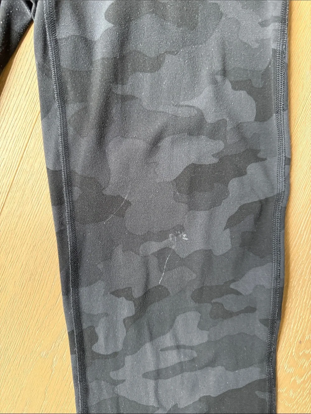 lululemon Groove Super-High-Rise Flared Pant *Nulu Camo Deep Coal